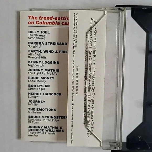 BARBARA STREISAND "WET" 1979 Vintage Cassette - Picture 4 of 10